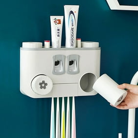 1Pcs Traceless Stand Rack Toothbrush Organizer Electric Wall-Mounted Holder/_jn